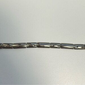 Vintage Solid Sterling Silver Link Bracelet .925